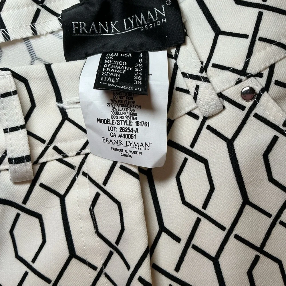 Geometric Patterned Pants - Picture 5 of 8